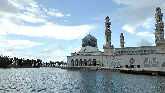 Likas Bay Kota Kinabalu City Mosque